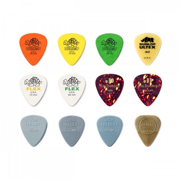 Dunlop Acoustic Variety Pack-12/PLYPK
